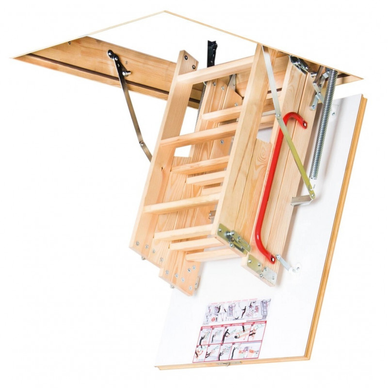 Горищна драбина FAKRO LWK Plus 70x94