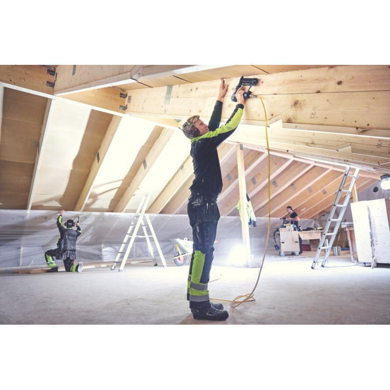 Професійний пневматичний степлер/цвяхозабивач для скоб 40-90 мм та скоб 8-50 мм PBS151 Rapid [5000103]