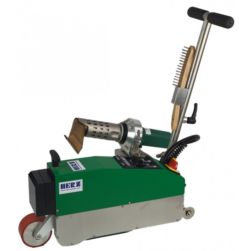 Самоходный автоматический сварочный аппарат Herz для рубероида Laron 21 Bitum 80 мм 6100 Вт.