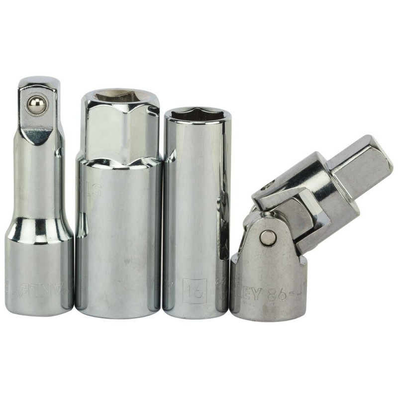 Набор из 72 торцевых ключей и бит 1/4' и 1/2' Stanley [STMT82831-1]