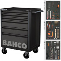 Тележка для инструмента с 6 ящиками и 214 инструментами Bahco [1472K6BKFF7SD]