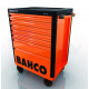 Візок для інструментів Bahco Premium Orange із 7 висувними ящиками [1477K7]
