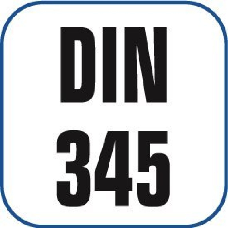 Свердло по металу HSS 13,75 мм, з кріпленням конуса Морзе MK1, Alpen [0020201375100]