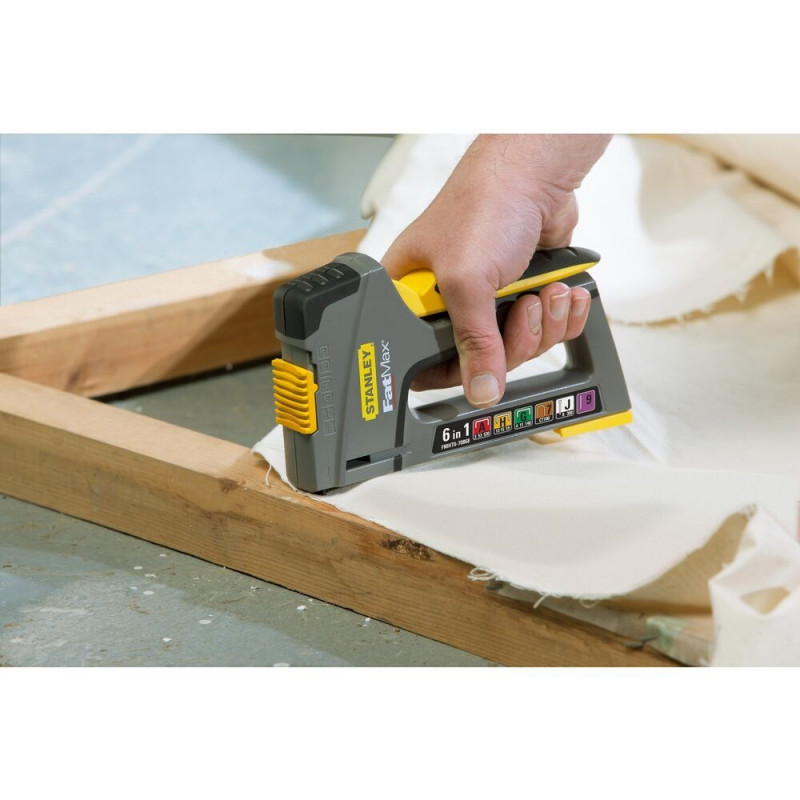 Степлер TR75 6-в-1 LD/HD для скоб, гвоздей и креплений, Stanley [FMHT6-70868]