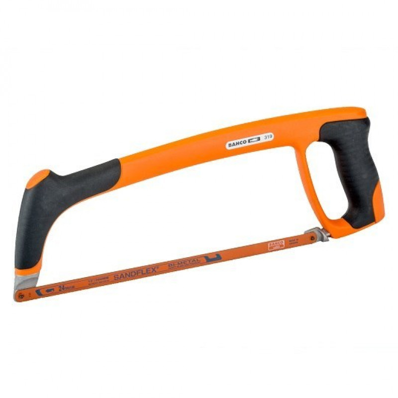 Ручна пилка з 3 лезами по металу Sandflex 300 мм, Bahco [319-PROM]