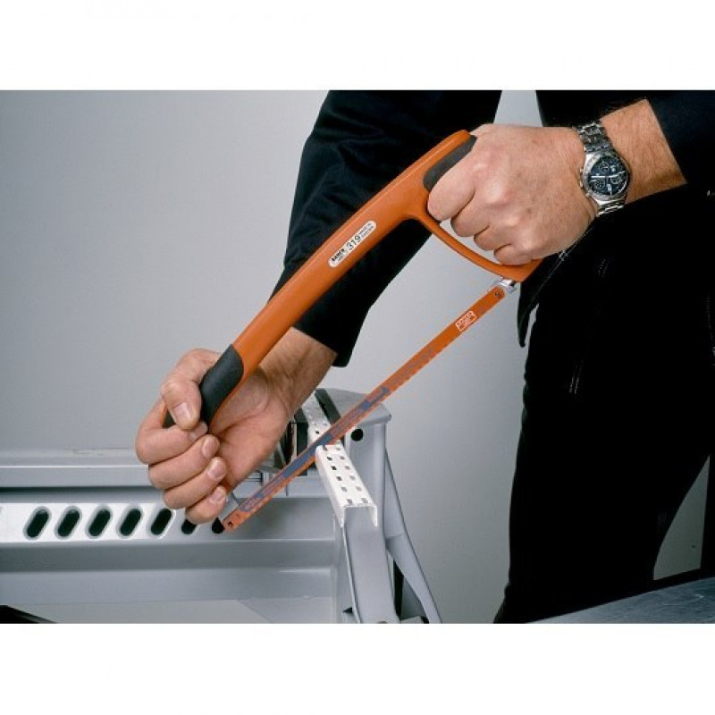 Ручна пилка з 3 лезами по металу Sandflex 300 мм, Bahco [319-PROM]