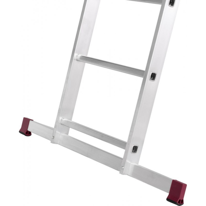 Алюминиевые многофункциональные стремянки TR 3x10 CORDA KRAUSE [033406] с функцией размещения на лестнице