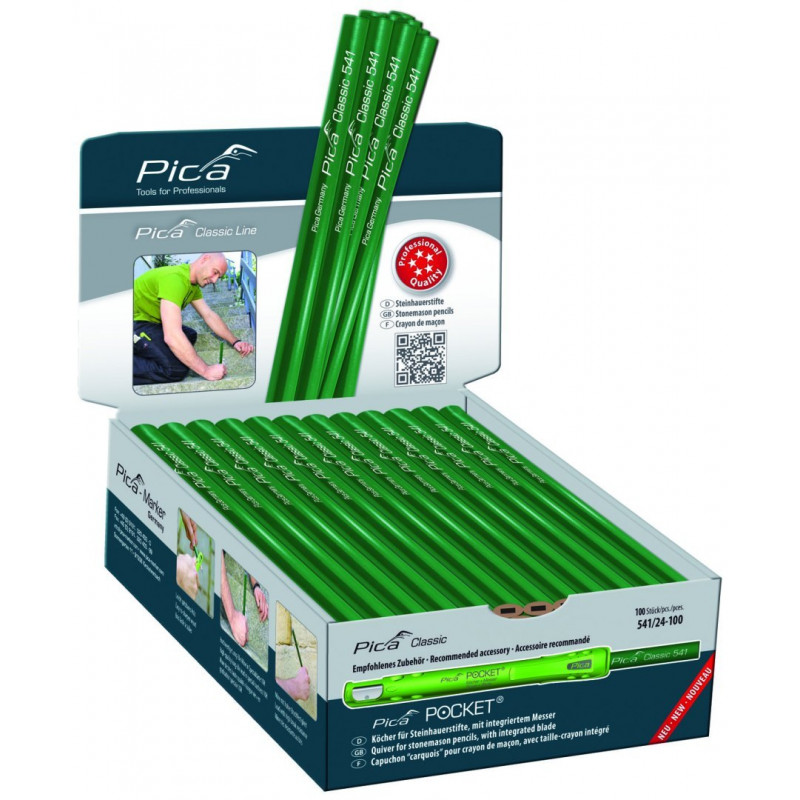 Овальний олівець каменяра [541/24-100]