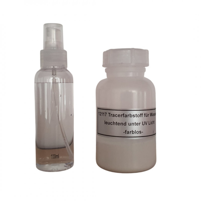 УФ-флуоресцентний барвник прозорий/синій для виявлення витоків | 100 г | D13242