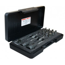Набір біт TORX з розмірами приводу 7/16 T25-T60 + 3 адаптери KOKEN [499786]