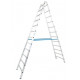 Двухсторонние лестницы 2x12 ступеней, STABILO PROFESSIONAL KRAUSE [124944]
