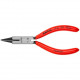Кусачки з круглими носовими краями 130 мм, пластикова ручка, Knipex [19 01 130]