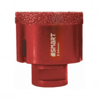 Алмазний кільцевий пильний верстат 55 мм для кераміки для сухого свердління кутовою шліфувальною машиною, різьба M14, 365 SMART [SM-25-550]