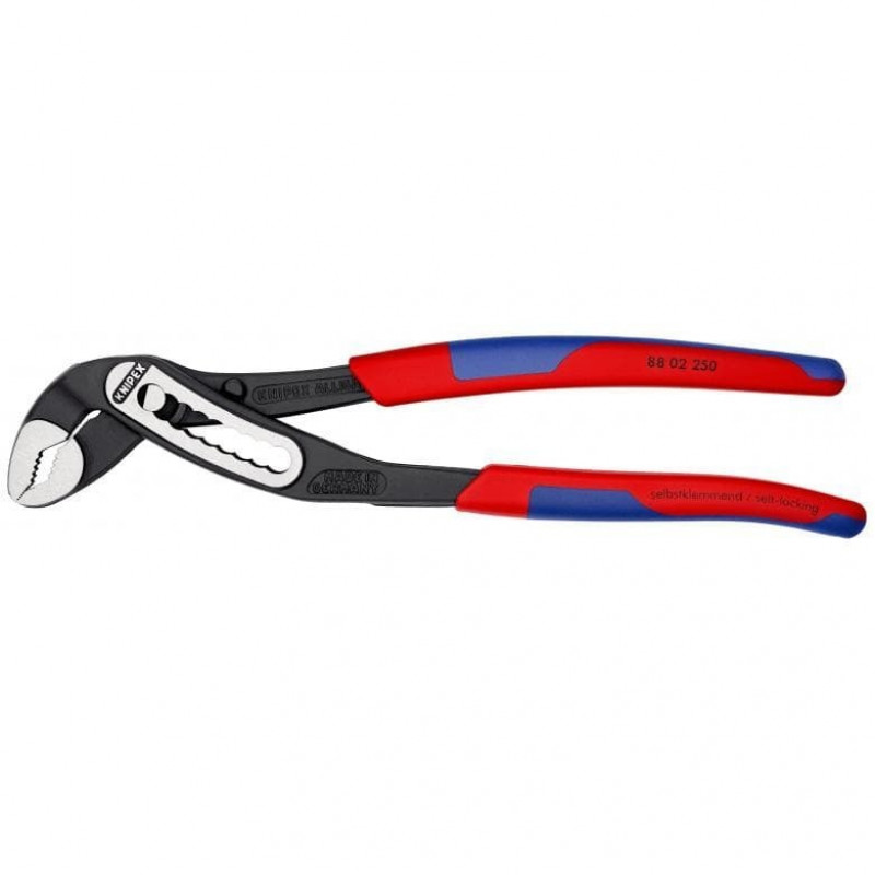 Плоскогубці для труб Knipex Alligator 250 мм [88 02 250] Двокомпонентна ручка