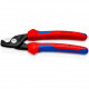 Кусачки для кабелів Knipex 160 мм [95 12 160] зі ступінчастими ріжучими краями
