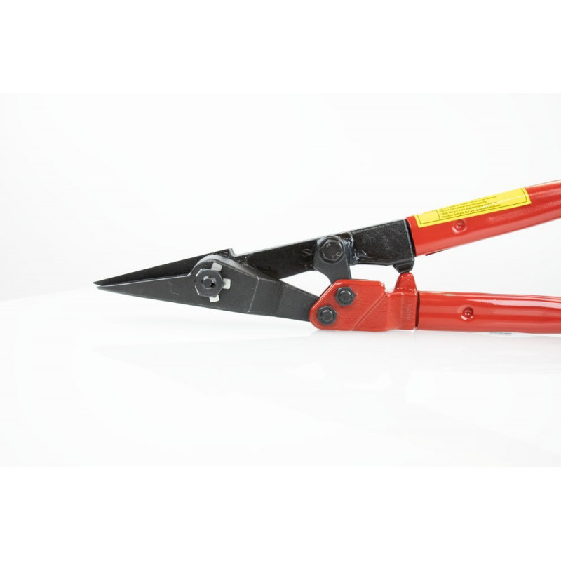 Дворучні важільні ножиці для різання листового металу та сталевих смуг, пряме лезо HIT [SS-600]