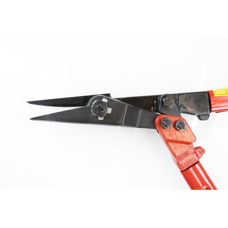 Дворучні важільні ножиці для різання листового металу та сталевих смуг, пряме лезо HIT [SS-600]