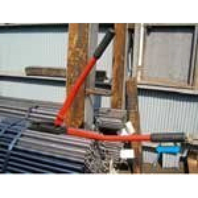 Дворучні важільні ножиці для різання листового металу та сталевих смуг, пряме лезо HIT [SS-600]