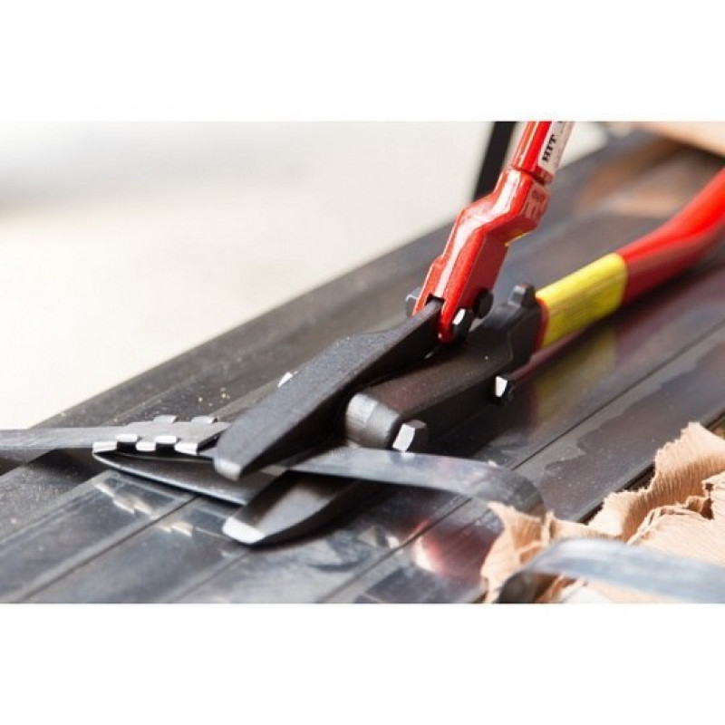 Дворучні важільні ножиці для різання листового металу та сталевих смуг, пряме лезо HIT [SS-600]