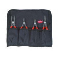 Набор из 4 шт. Плоскогубцы для стопорных колец, наружных и внутренних, Knipex [00 19 57]