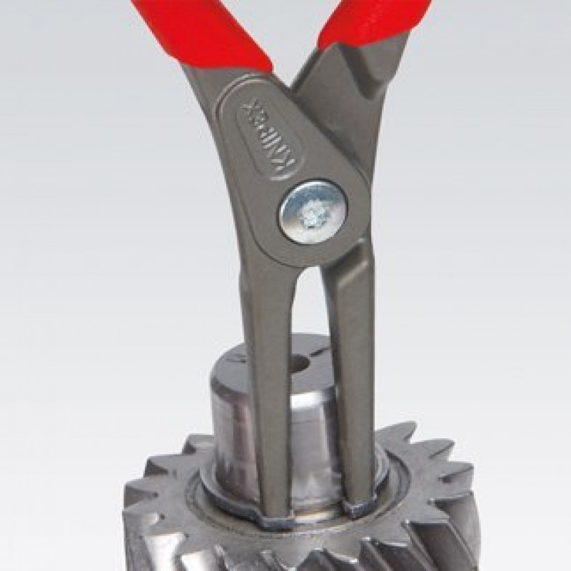 Плоскогубці для стопорних кілець, зовнішні, прямі, діапазон 19-60 мм, KNIPEX [49 11 A2]