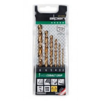Набор из 6 кобальтовых сверл для металла и нержавеющей стали HSS-COBALT TM6 Alpen [0065600006100] со шлифованными 3 плоскостями