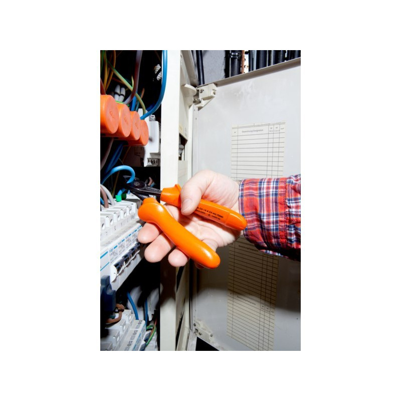 Изолированные бокорезы, для работы с напряжением 1000 В, с прогрессивным режущим краем 200 мм, ERGO Bahco [2101S-200]