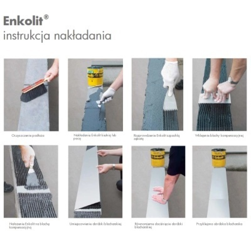 Enkolit – бітумний клей для листового металу та листових металевих обшивок 11 кг