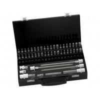 Набор из 49 предметов 1/2-дюймовых головок и бит для шестигранника 10 мм, Irimo [T49]