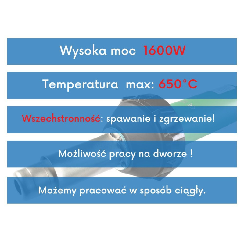 Зварювальний апарат для покрівельних мембран Bosite-D (комплект)