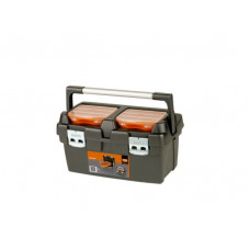 Інструментальний ящик Bahco 27 л з алюмінієвою ручкою, лотком та відділеннями [4750PTB50]