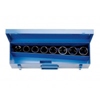 Набор из 8 шестигранных ударных головок 3/4 M24-M38 Irimo [173-01-5]