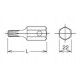 22-міліметрова ударна насадка для гвинтів із головкою Torx, T90, KOKEN [107-22 T90]