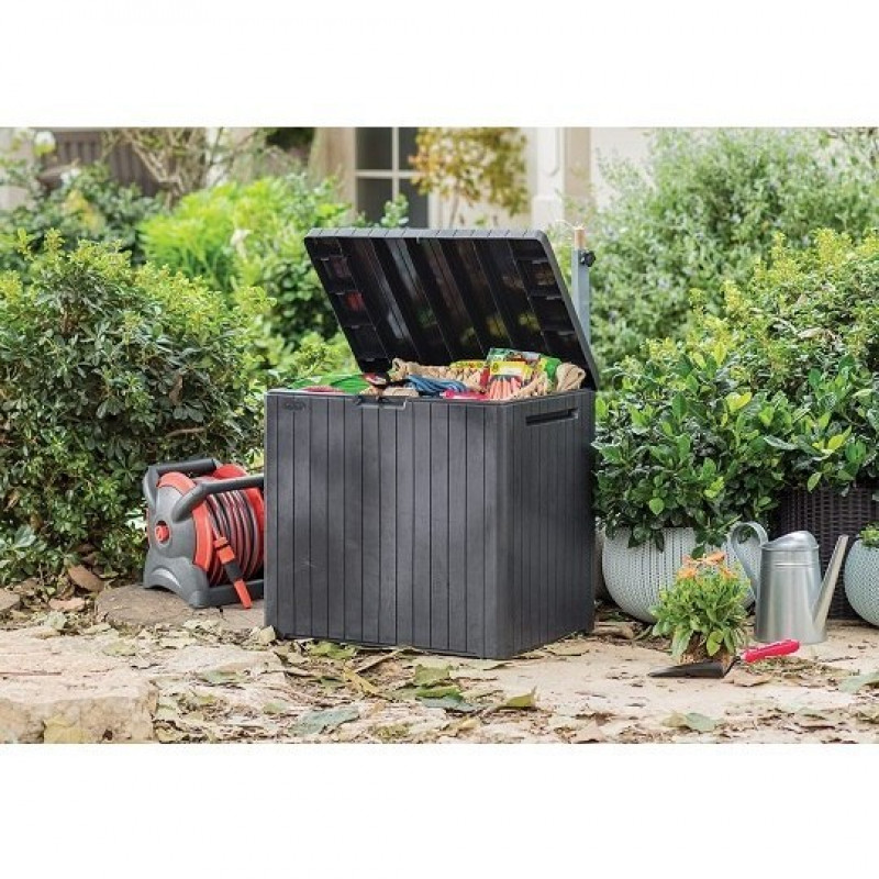 Садовый ящик 113 л, Городской ящик для хранения, 246941, KETER [17208324]