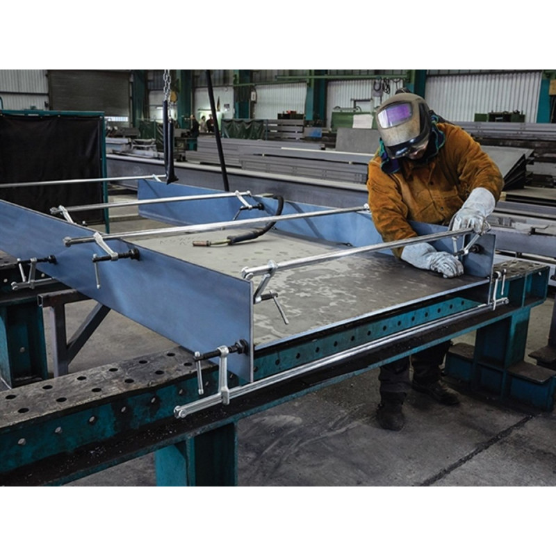 Регульований посилений гвинтовий затискач 2000x120 мм, 340-2250 мм BESSEY [SLV200M]