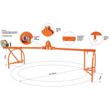 Бетонная балка крепления колодца AT252 (AT252 – без устройства RUP502-T) PROTEKT