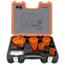 Набір біметалевих коронок Bahco, 7 предметів, для дерева та металу [3834-SET-61]
