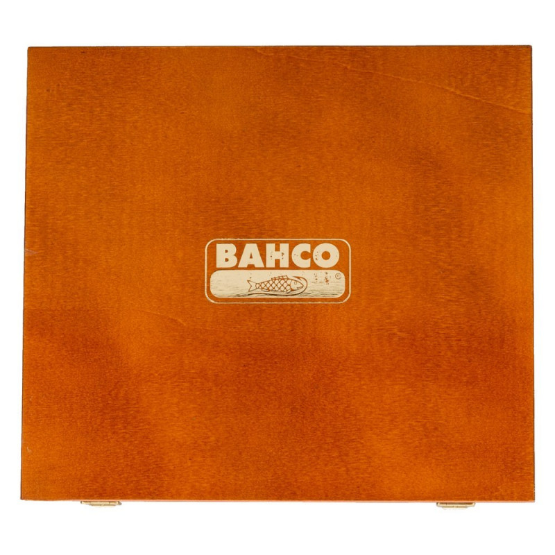 Набор из 8 деревянных стамесок, ERGO, Bahco [434-S8-EUR] в деревянном футляре.