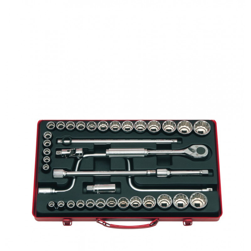 Набір торцевих ключів Koken із 38 1/2" та аксесуарів [4238AM]