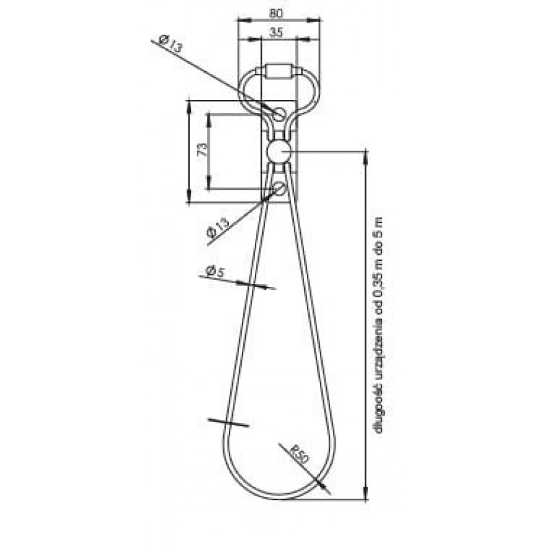 Анкерна точка для крутих дахів AT192400 PROTEKT