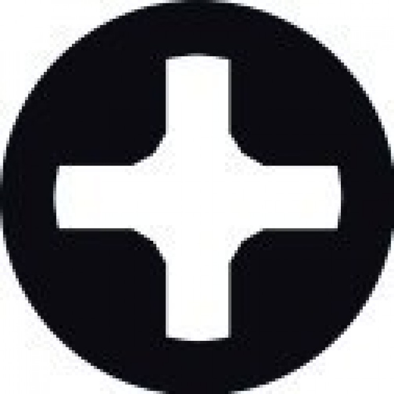 5 шт. ударных бит Impaktor 1/4 для винтов с крестовой головной головкой, размер PH2/50 мм, Wera [05057656001]