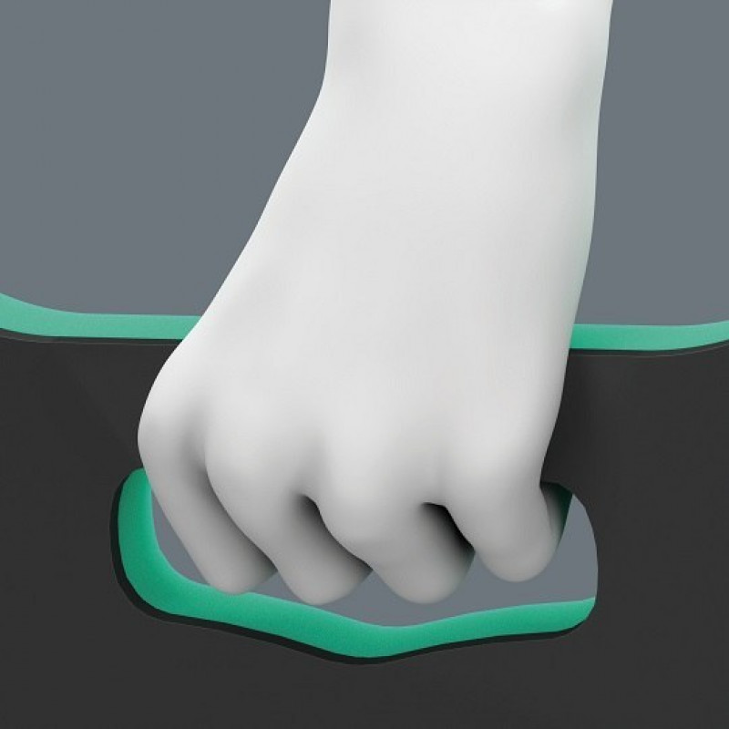 Набір біт та головок тріскачки 1/4 Zyklop Mini + наколінник, набір 1 9515, Wera [05134544001]