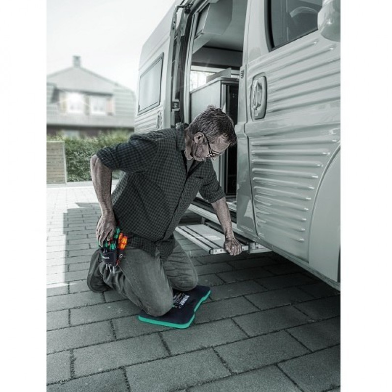 Набір біт та головок тріскачки 1/4 Zyklop Mini + наколінник, набір 1 9515, Wera [05134544001]