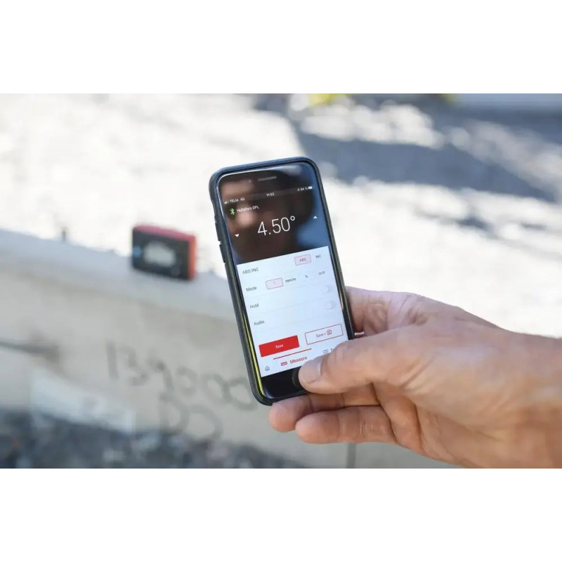 Електронний кишеньковий рівень 8 см, DPL, Hultafors [401323]