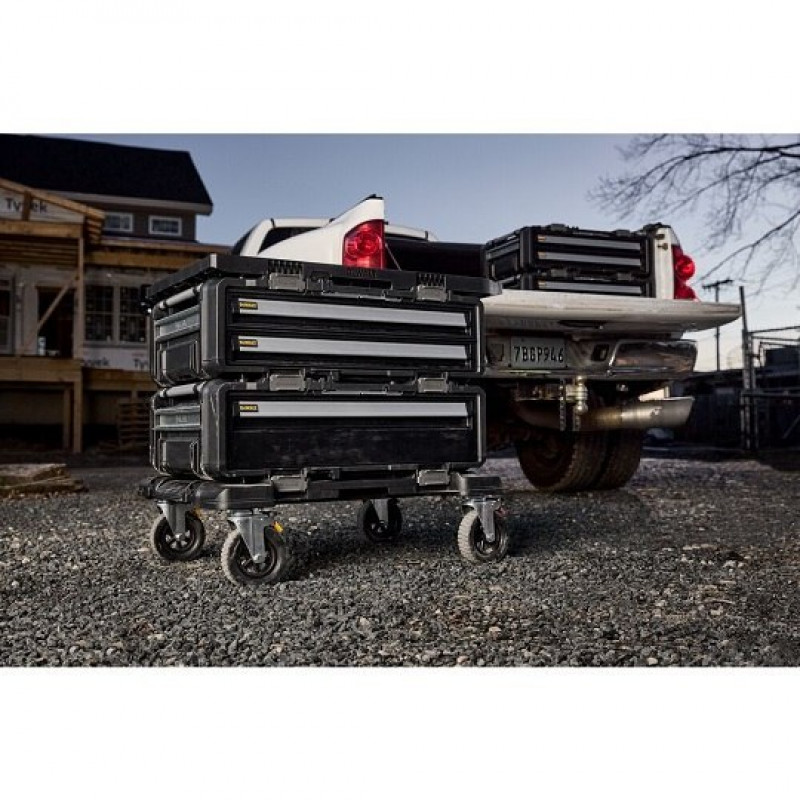 Мобильный комплект кейсов с рабочей поверхностью, 4-в-1, ToughSystem 2.0 DXL, DeWALT [DWST60520-1]