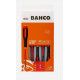 Набор из 5 изолированных отверток с тонким лезвием, ERGO для прямых винтов и винтов Pozidriv, Bahco [BE-9882SL]
