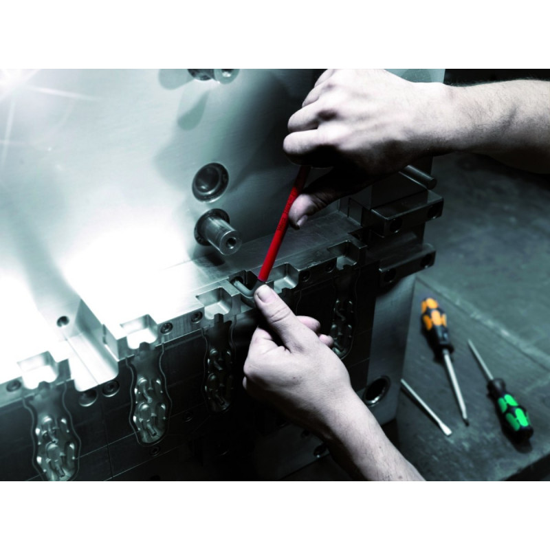 Набір із 9 шестигранних торцевих ключів із кульковим кінцем для гвинтів Wera [05022640001], Hex-Plus Multicolor Imperial 2, серія 950/9 Bl