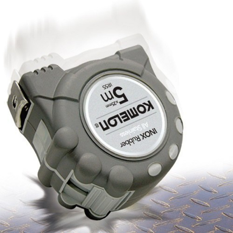 Рулетка Komelon 8 м [IR85], нержавеющая резина