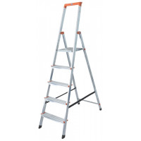 Отдельностоящая стремянка 5 ступенек SOLIDY MONTO KRAUSE [126238]