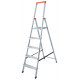 Отдельностоящая стремянка 5 ступенек SOLIDY MONTO KRAUSE [126238]